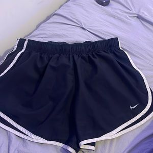 black nike shorts